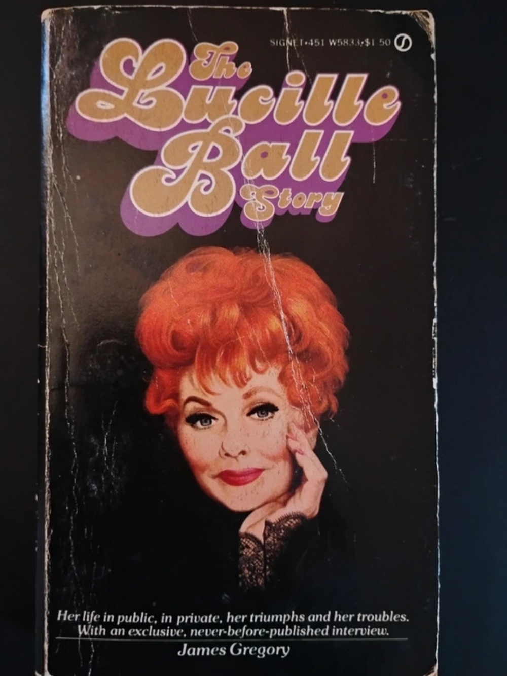 Signet The Lucille Ball Story Biography Paperback Book